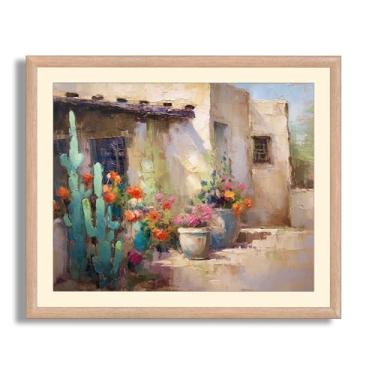 Imagem de Art Shoppe Arte de parede com impressão emoldurada, decoração de parede vintage para sala de estar, quarto, escritório, imagem de alta resolução em papel de arte premium, moldura de 0,9 cm com frente