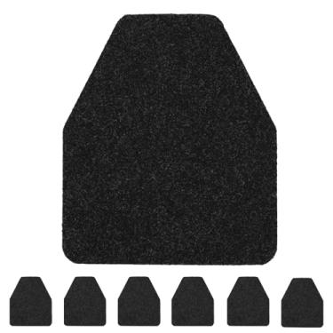 Imagem de Adevar Tapetes De Mictório Para Banheiro Masculino, 6 Peças, Comerciais Antiderrapantes, Laváveis E Descartáveis, Tamanho Grande, 17 Polegadas X 20,5