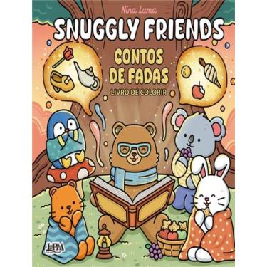 Imagem de Livro - Snuggly Friends - Contos De Fadas - Livro De Colorir - Convenc