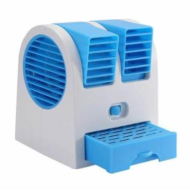 Imagem de MINI CLIMATIZADOR VENTILADOR AROMATIZADOR PORTATIL 3 EM 1 PESSOAL UMIDIFICADOR PORTATIL USB BIVOLT