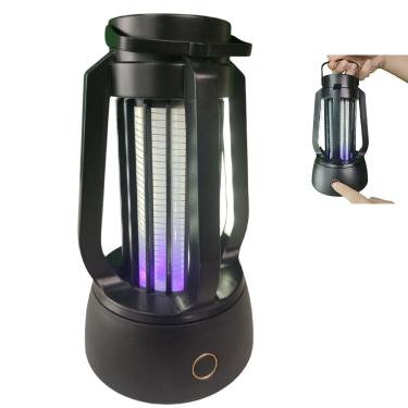 Imagem de Luminaria Repelente Eletrico LED Luz Ultravioleta Afasta Inseto Pernilongo Mosquito USB Bateria Recarregavel  Armadilha Quarto Casa Acampamento