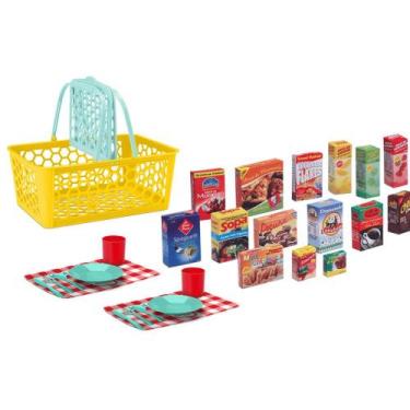 Imagem de Cesta Mini Mercado - Cardoso - BRINQUEDOS CARDOSO