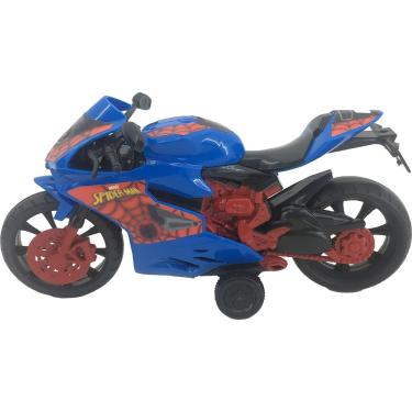 Imagem de Brinquedo Moto Fritcção Webcycle Spider Man Brinquedo Moto Fricção Webcycle Spider Man
