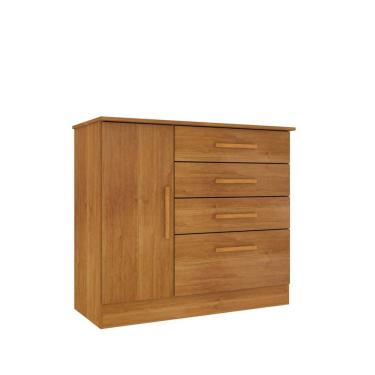 Imagem de Cômoda moderna para quarto de casal - Chicago-Cinamomo - Tcil Móveis