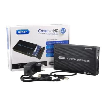 Imagem de Case 3,5 hd sata usb 2.0 knup kp-hd002
