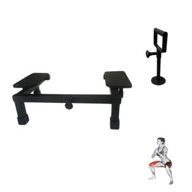 Imagem de Base Plataforma Profissional Agachamento Sumô Com Suporte - Rei do Fit