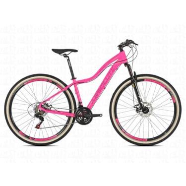 Imagem de Bicicleta Feminina Aro 29 Com Quadro Absolute Hera 24 Marcha Freio a Disco Estilo e Performance,17,Rosa