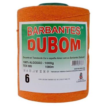 Imagem de Barbante Dubom Cenoura - 1 Kg - Fio 6 - Barbantes DUBOM