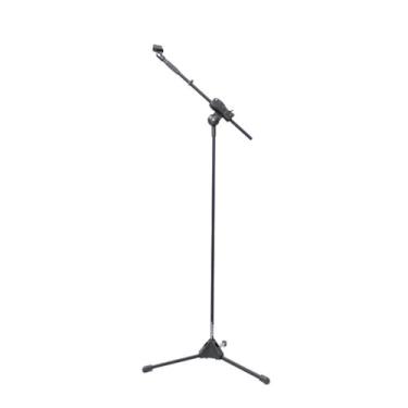 Imagem de Pedestal de Microfone com Cachimbo Para Microfone com Fio ou sem Fio (PARA MIC COM FIO)