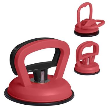 Imagem de EcoNour Kit de extrator de amassados – 3 peças de ventosa | Conjunto de ferramentas de remoção de amassados com forte aderência | Kit de reparo de amassado de carro seguro para pintura para carros