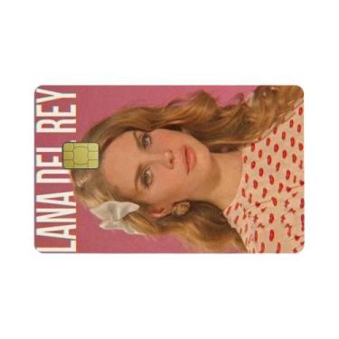 Imagem de Adesivos De Cartão De Crédito Em PVC Black Pink Lana Del Rey 4 Unidade