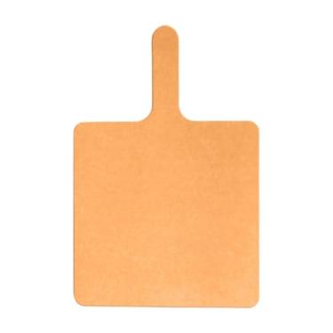 Imagem de Bothyi Placa de madeira para descascar pizza, com alça, placa quadrada para cortar pizza, queijo, bife, sobremesa, acampamento, 13inch