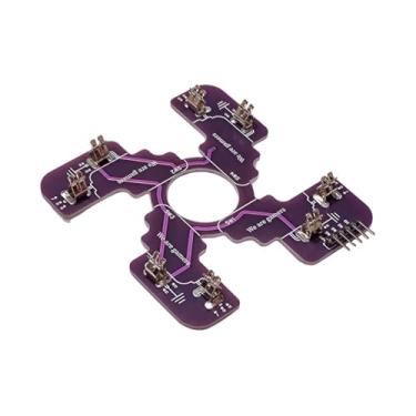 Imagem de Luwecf Componente PCB Do Joystick para JLF Arcade Stick, Peça de Reparo para Jogo DIY, Violeta
