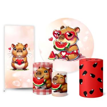 Imagem de Trio Capas Cilindro + Painel Redondo + Lateral Capivara (K2CAA0010)