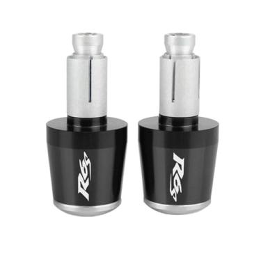 Imagem de Extremidades das manoplas do guidão da motocicleta, tampas de extremidade do controle deslizante de peso, acessórios para YZF R6 YZF-R6 R6S R 6S 2003 2004 2005-2008