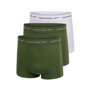 Imagem de Kit com 3 Cuecas Sunga Speedo 4283 Colorido, Verde, 1XG
