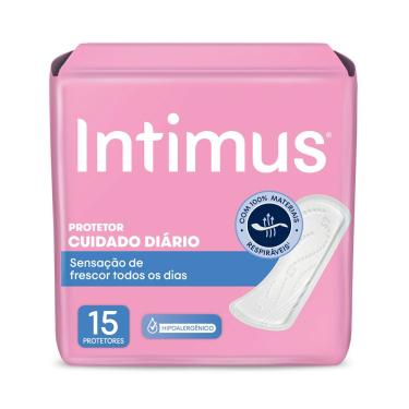 Imagem de Protetor Diário Intimus Cuidado Diário 15 unidades