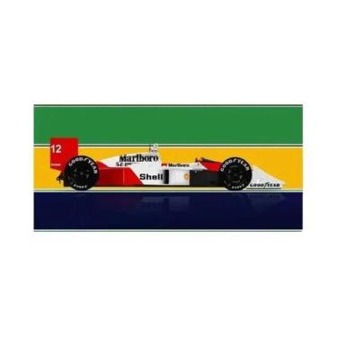 Imagem de Pôster De Piloto De Corrida Ayrton Senna F1 Grand Prix Motorsport Capa