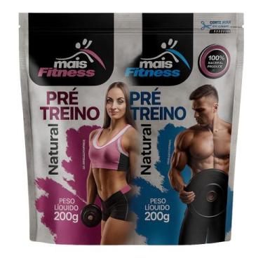 Imagem de Pré-treino Natural Beterraba Gengibre Uva E Guaraná Pó 200g - Mais Tem