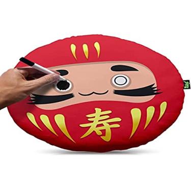 Imagem de Almofada Daruma - realiza desejos