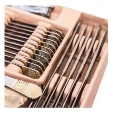 Imagem de Kit talheres de luxo 84 peças - banho ouro 24k - Sa, Songle, Nakazaki 
