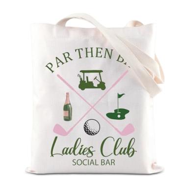 Imagem de TGBJE Par Then Bar Bolsa feminina para golfistas de golfe e bebidas, presente para amantes de golfe