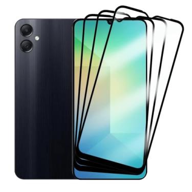 Imagem de 3 Películas Para A06 Compatível Samsung Galaxy Vidro 3d Anti Impacto
