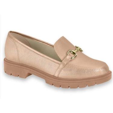 Imagem de Sapato Mocassim Loafer Beira Rio Conforto Original 4283104, 37, Ouro r