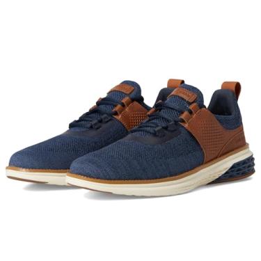 Imagem de Cole Haan Tênis masculino Grand Hurrion, Azul marinho/marrom britânico/marfim, 41