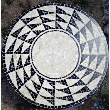 Imagem de Piso Em Mosaico Romano Praça Da Prefeitura De Lisboa Tamanho 150cm