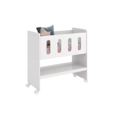 Imagem de Mini Berço Moisés Zain Reller 3 Em 1 Trocador e Escrivaninha