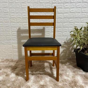 Imagem de Cadeira Fixa Estofada Paraná 10851_1 - Floresta Carpintaria, Mel