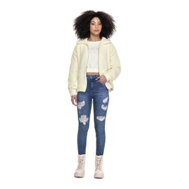 Imagem de Calça Enfim Feminina Skinny Power Stretch  Jeans 40-Feminino