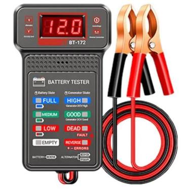 Imagem de Testador Multifuncional de Bateria e Alternador 12V Automotivo BT-172 