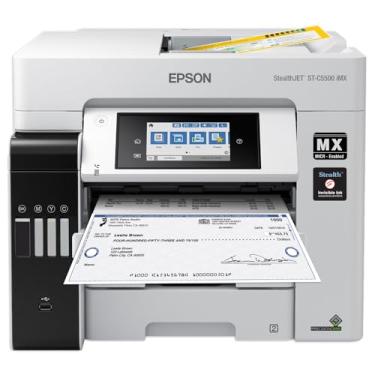 Imagem de VersaCheck Stealth-MICR ST-C5500 iMX All-in-One MICR e impressora de tinta invisível e pacote de papel de segurança