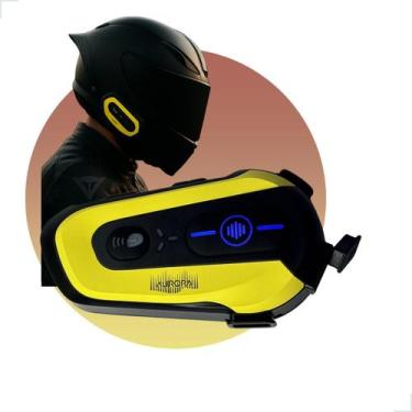 Imagem de Fone de Ouvido Comunicador Para Capacete Moto Sem Fio Bluetooth Modelo