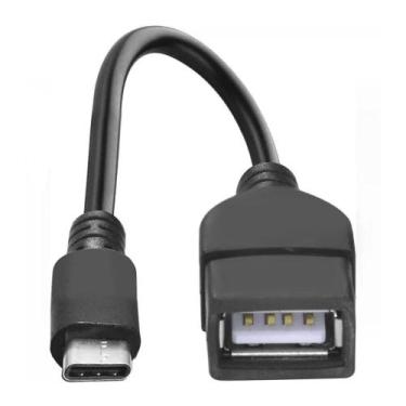 Imagem de Cabo OTG Tipo C Adaptador USB Pendrive Celular  - E-Connect