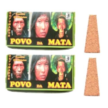 Imagem de 2 Caixas De Defumador Natureza Espiritual - Povo Da Mata