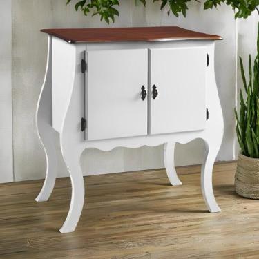 Imagem de Cômoda de Madeira com 2 Portas Bombê - Meyer Móveis