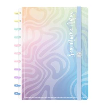 Imagem de Caderno Disco Inteligente Personalizado Iscool G Color Waves Serenity