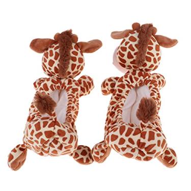 Imagem de Milageto Skate de Cobre Guardas para Patins de Hóquei, Patins de E Patins de - Protetores de de Patinagem, Tamanho a de 28-36, Girafa