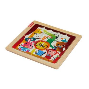 Imagem de Meu Primeiro Quebra Cabeça de Madeira Fisher Price Sortido - MATTEL