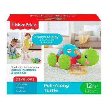 Imagem de Fisher Price Puxe A Tartaruga Y8652 - Mattel - Fisher-Price