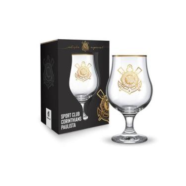 Imagem de Taça dublin 400ml serie ouro - corinthians - BrasfooT