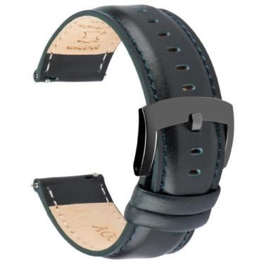 Imagem de Pulseiras de relógio OTTOODY Leather Quick Release Top Grain 18-22 mm