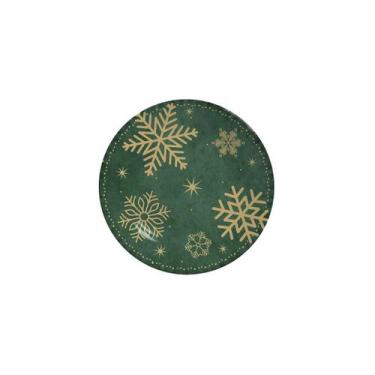 Imagem de Conjunto com 6 Pratos de Sobremesa Coup Christmas Flake Ø21cm - Allean