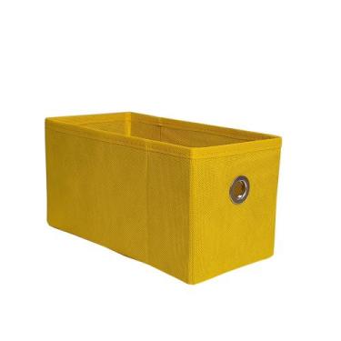 Imagem de Caixa organizadora 14x15x28 com ilhós colorida - organicanto