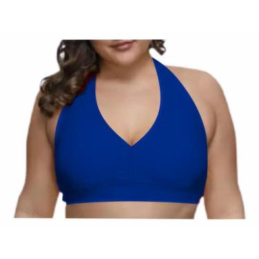 Imagem de Top Plus Size Reforçado Fitness Academia Ginastica Moda dia dia casual