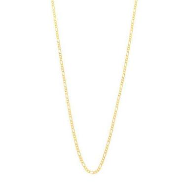 Imagem de Cordão Masculino Banhado Ouro Fio Alternado 60cm Rommanel 530109