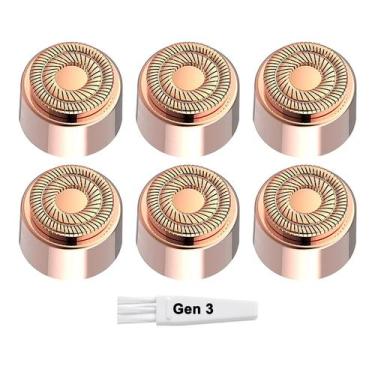 Imagem de Cabeças de reposição para removedor de pelos faciais impecável Gen 3 -